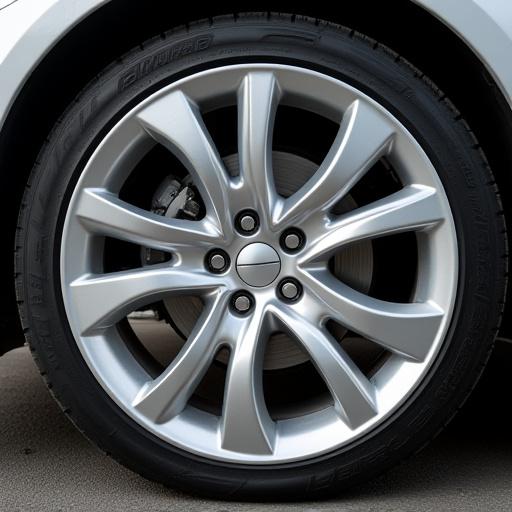 Lo stesso cerchione pulito e brillante